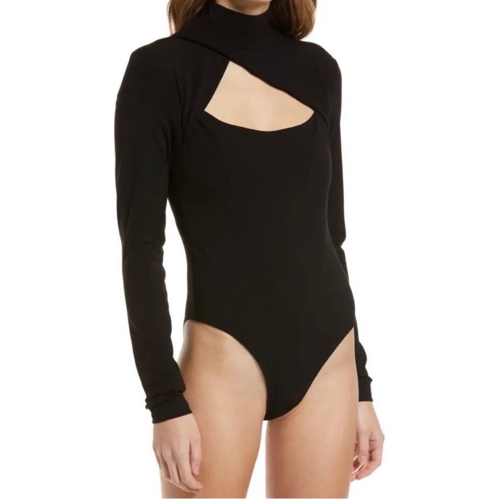 Rachel Parcell Mock-neck Bodysuit